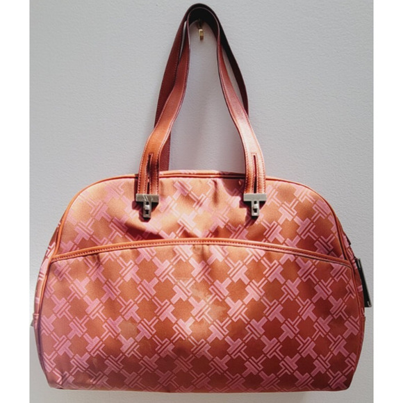 Tumi Pink and Brown Shoulder Bag - Picture 2 of 13